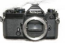 ニコン Nikon FM ブラック ボディ 後期型 良好_画像1