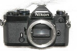 ニコン Nikon FM ブラック ボディ 後期型 良好