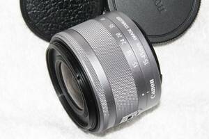 キヤノン CANON EF-M 15-45mm F3.5-6.3 IS STM （シルバー） 美品 