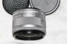 キヤノン CANON EF-M 15-45mm F3.5-6.3 IS STM （シルバー） 美品 _画像2