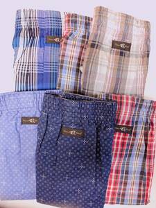  new goods free shipping Troy Bros/ Toro i Bros men's gentleman trunks Random set 6 sheets L material composition : cotton .