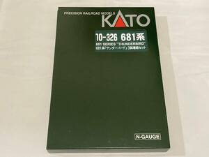 KATO 10-326 681系 「サンダーバード」 3両増結セット