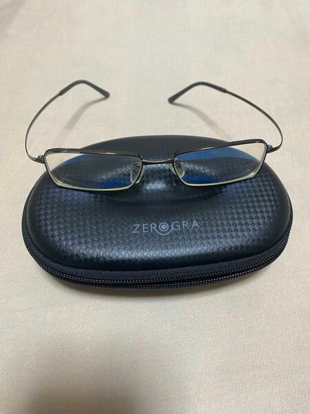 眼鏡 ゼログラ 度付き メガネフレーム メガネケース