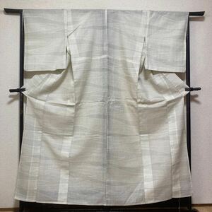 着物　総柄　袷　小紋　単衣　夏着物　薄生地　透け感　着丈150cm 裄丈62cm 0409-1m