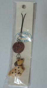  unused goods ** handmade WOOD animal strap 29