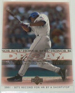 UPPER DECK/RANGERS*ALEX RODRIGUEZ・SS(87)HONOR ROLL