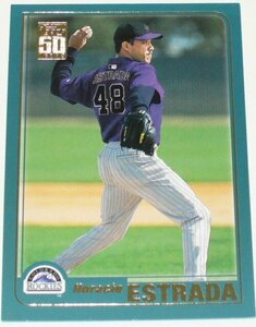 topps 50 YEARS/COLORADO ROCKIES*HORACIO ESTRADA(T202)