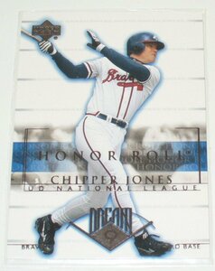 UPPER DECK/BRAVES/HONOR ROLL*CHIPPER JONES(5)UD NATIONAL LEAGUE