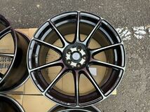 売り切り weds sport SA-25R 18 9.5J +45 PCD100 86 BRZ ZN6 ZC6 GR86 ZN8_画像3