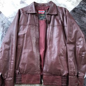 レザージャケット ライダース レザー jacket 牛革 レトロ