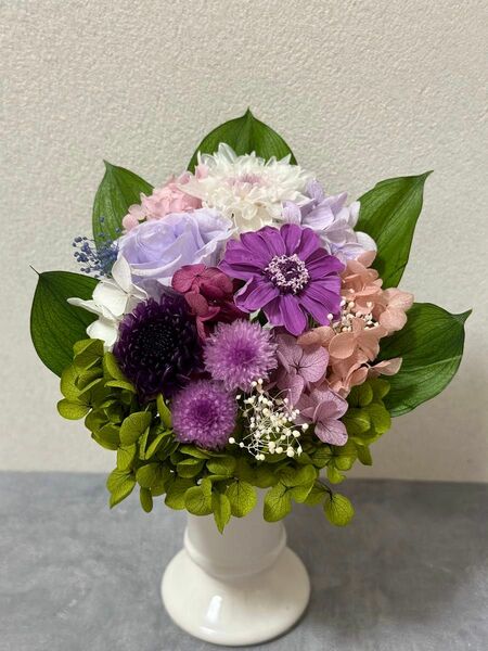 プリザーブドフラワー御供えの花