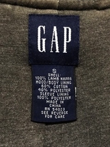 オールドギャップ OLD GAP ギャップ レザージャケット ブルゾン ジャケット レザーパーカー パーカー 本革 USA ライダース　レザーパーカー_画像2