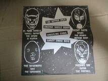 EP THE GALACTIC BLASTERS Rock N Roll Space Wrestlers From The Outer Limits!! サーフ ガレージロック ルチャリブレ・リスペクトバンド_画像2