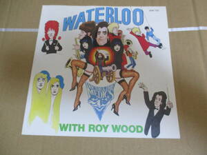 サイン入り ポスタースリーブ EP Waterloo Doctor & The Medics With Roy Wood ドクター＆ザ・メディックス ロイ・ウッド ABBA ザ・ムーブ