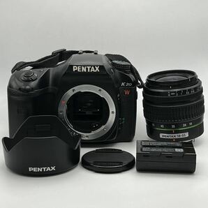 特殊仕様 PENTAX K20D-W APS-C 有効画素数約1460万画素 ボディ内蔵手ぶれ補正機構SR Kマウント + smc PENTAX-DA 18-55mm F3.5-5.6 AL の画像2