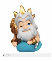 ★ディズニーミニチュアフィギュア★肩ズンfig.リトルマーメイド　ガチャガチャ　トリトン王_画像1