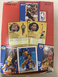 【レア未開封】1991 Fleer NBA カード 1box