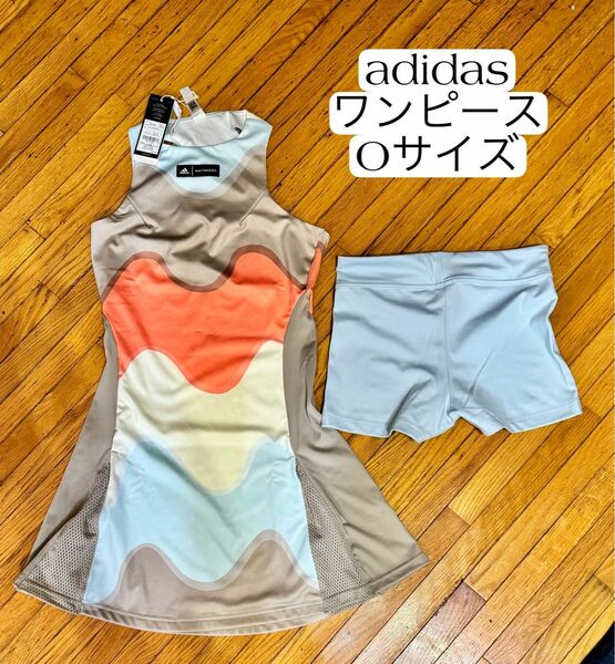 【テニス】adidas／ゲーム用ワンピース／Lサイズ 