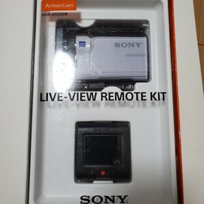 ■新品未開封品■ソニー SONY HDR-AS300R デジタルHDビデオカメラレコーダーアクションカム ライブビューリモコンキットの画像1