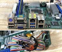 ★ASRoCK Rack LGA1150 USB3.0 ITXマザー サーバーボード E3C226D21 // 8GBメモリ付属 良品美品★_画像8