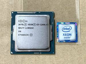 ★intel Xeon E3-1268L V3 2.30GHz SR17Y LGA1150 良品美品 インテル★送185ok★