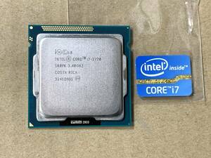 ★Intel Core i7-3770 3.40GHz SR0PK LGA1155 良品 インテル★送185ok★