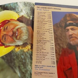 ウィリー・ネルソン Willie Nelson 1990年代 ツアー 冊子 バンダナの画像5