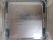 ∝100 CPU Intel CORE i7 4790k LGA1150 インテル BOX プロセッサー 4.0GHz ファン付属 検：パソコン パーツ PC コンピューター_画像4