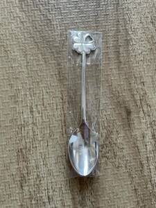  new goods, free shipping! tea spoon clover four . leaf coffee spoon 