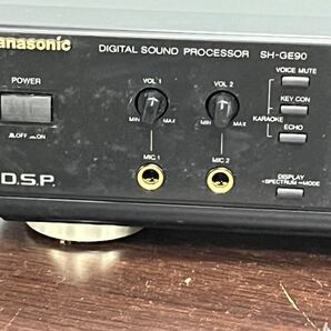 Panasonic パナソニック Digital Sound Processor デジタルサウンドプロセッサー SH-GE90 通電確認済 動作未確認の画像3