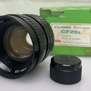 FUJINON TV CF25L 25mm f/0.85 CCTV レンズ 東芝 低照度レンズ の画像1