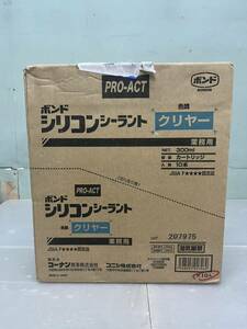 未開封品　ボンド　シリコンシーラント　クリヤー　10本入り　PRO-ACT 