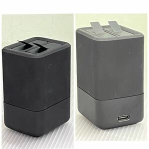 ジャンク品 GoPro HERO6 /デュアルバッテリーチャージャー AADBD-001 /ケース 3点セット 動作未確認の画像6