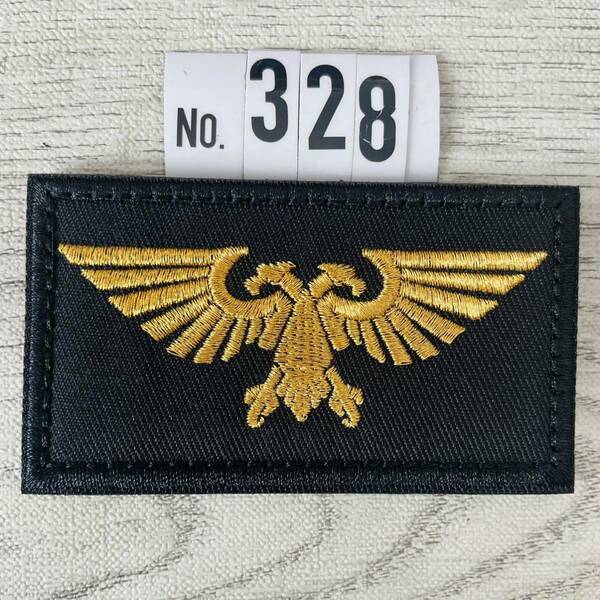 パイロット 肩章 軍章 戦闘服 【328】刺繍ワッペン ベルクロ付
