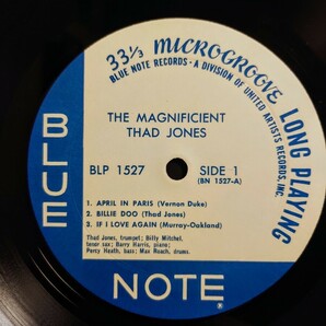 Thad Jones サド ジョーンズ The Magnificent MONO 青白US盤の画像3