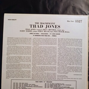 Thad Jones サド ジョーンズ The Magnificent MONO 青白US盤の画像2