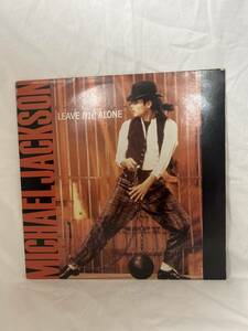 MICHAEL JACKSON / LEAVE ME ALONE , DON'T STOP 'TIL YOU GET ENOUGH , HUMAN NATURE 1989 UK 12INCH