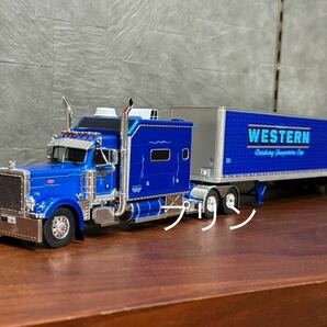 Iconic Replicas Peterbilt 379 Tractor & Trailer Westernの画像1