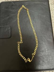 24k flat necklace 