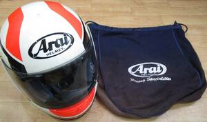 ○ Arai アライ ヘルメット CLC サイズL [59-60] 93年製 袋付き フルフェイス バイク ○F010409K