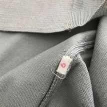 60s 70s ユーロ ビンテージ BAN-LON SHIRT バンロン ポロシャツ バンロンシャツ SIZE 6 シルバー 半袖 前開き ループカラー 銀_画像7