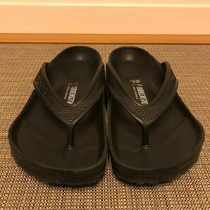 ドイツ製 BIRKENSTOCK ビルケンシュトック Honolulu EVA ホノルル エヴァ 36 (23cm) ブラック ウォシャブル サンダル 黒の画像3