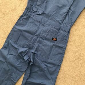 新品/未着用 Dickies ディッキーズ 33999 MB サイズ SMALL Mブルー 半袖 ツナギ オールインワン S/S COVERALL ワークウェア 作業着 春夏の画像8