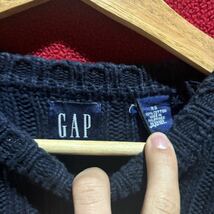 90s GAP OLDGAP 古着 ニットセーター コットンニット　USA アメリカ　ヴィンテージ　ビンテージ　80s_画像2