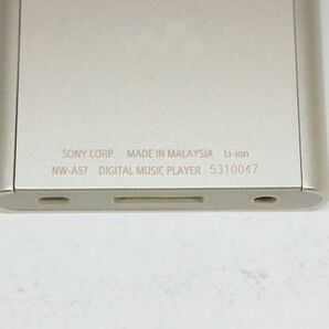 SONY WALKMAN Aシリーズ NW-A57 64GB Bluetooth対応 ハイレゾ音源 ケーブル付き A488の画像4