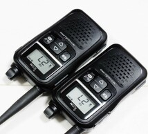 ICOM アイコム　特定小電力トランシーバー　IC-4188D　同時通話・防水・中継対応　2台ペアセット_画像5