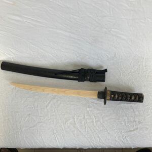日本刀 拵　脇差 江戸時代　鞘 鍔 全長約54cm 現状品