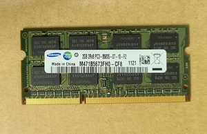 [2GB]Samsung DDR3 memory 2Rx8 PC3-8500S-07-10-F2 for laptop memory M471B5673FH0-CF8