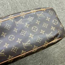 〈1円スタート品〉LOUIS VUITTON ルイヴィトン モノグラム バティニョール M51153 ショルダーバッグ シリアルDU0015トートバック ブラウン_画像3