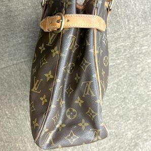 〈1円スタート品〉LOUIS VUITTON ルイヴィトン モノグラム バティニョール M51153 ショルダーバッグ シリアルDU0015トートバック ブラウンの画像6